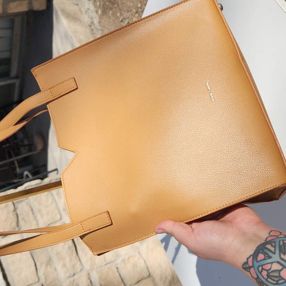 Pixie Mood 2 Piece Set - Shoulder Tote and Mini Zip Bag - Vegan Leather - Picture 10 of 10